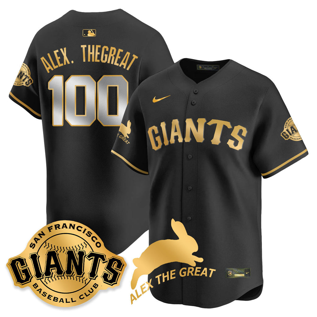 SF "Alex the Great" Rabbit Memories 2025 Men Jersey - All Stitched