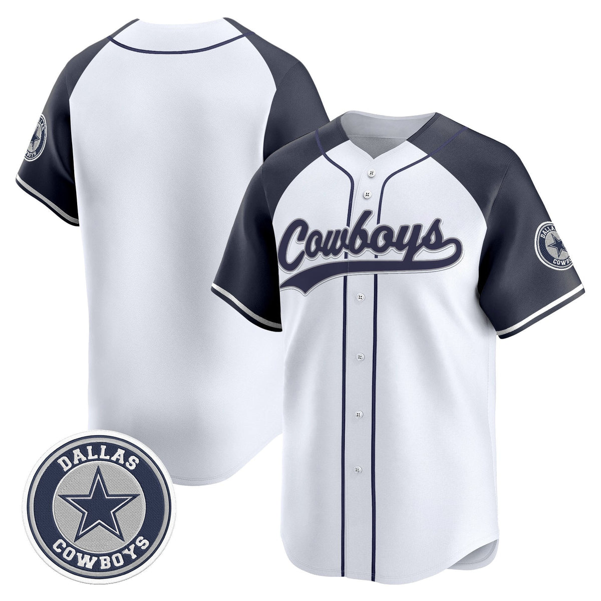 DAL Vapor Baseball Jersey - All Stitched