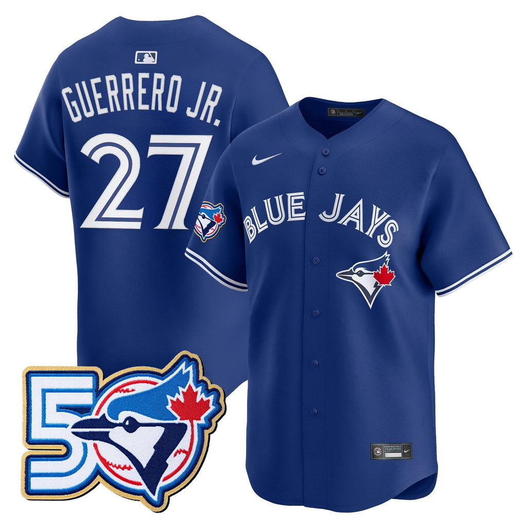 TOR 50 Seasons Patch Vapor Premier Limited Jersey - All Stitched