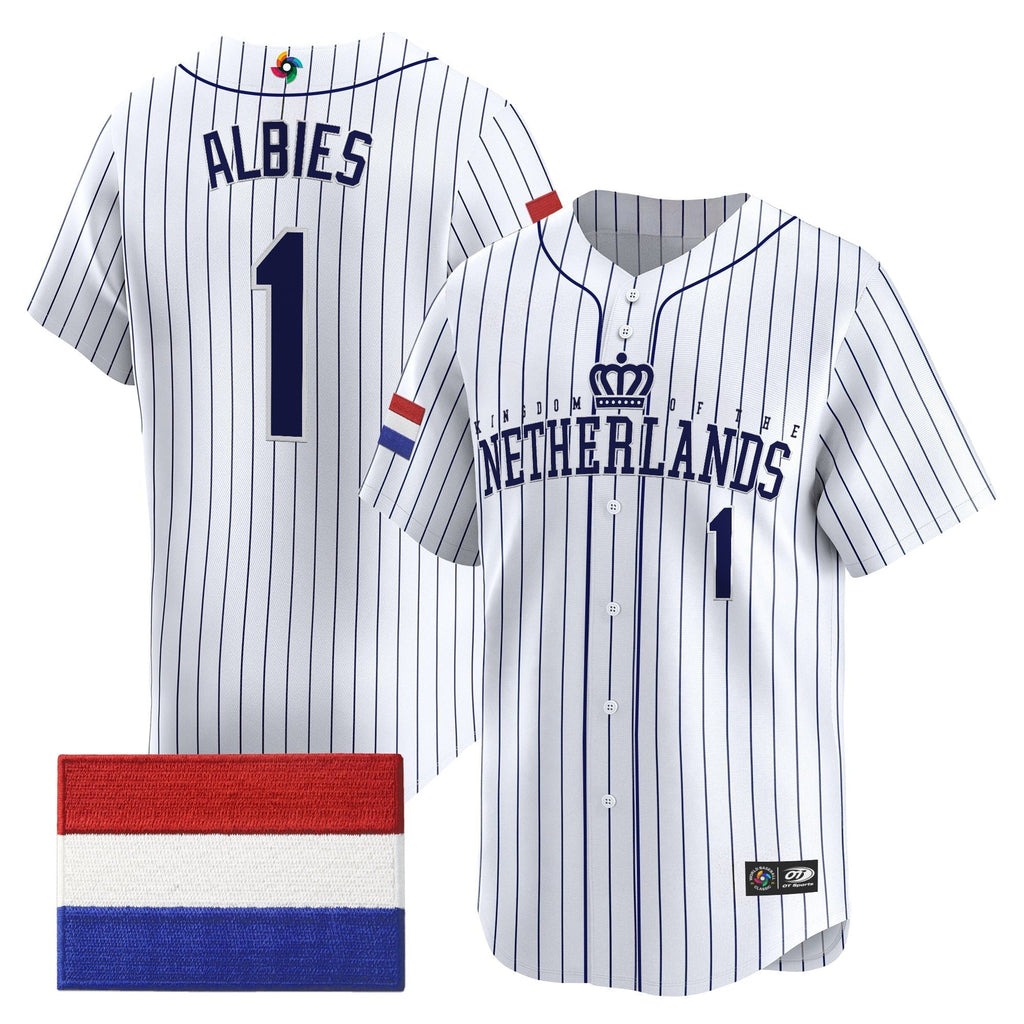 Team Netherlands 2026 World Baseball Classic Vapor Premier Jersey - All Stitched