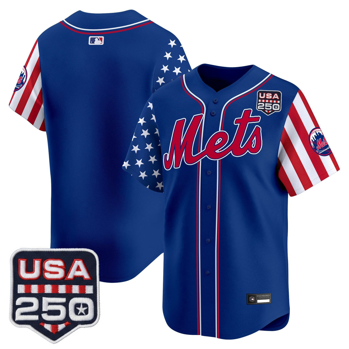 NYM "America250 Edition" Vapor Premier Limited Jersey - All Stitched