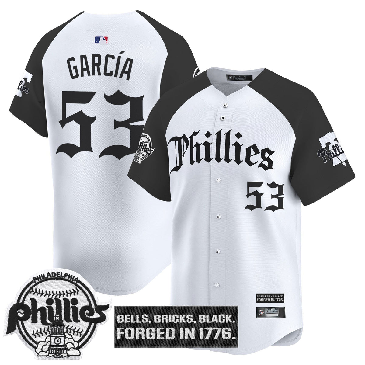 PHI 'Gothic Liberty Edition' Vapor Premier Limited Jersey - All Stitched