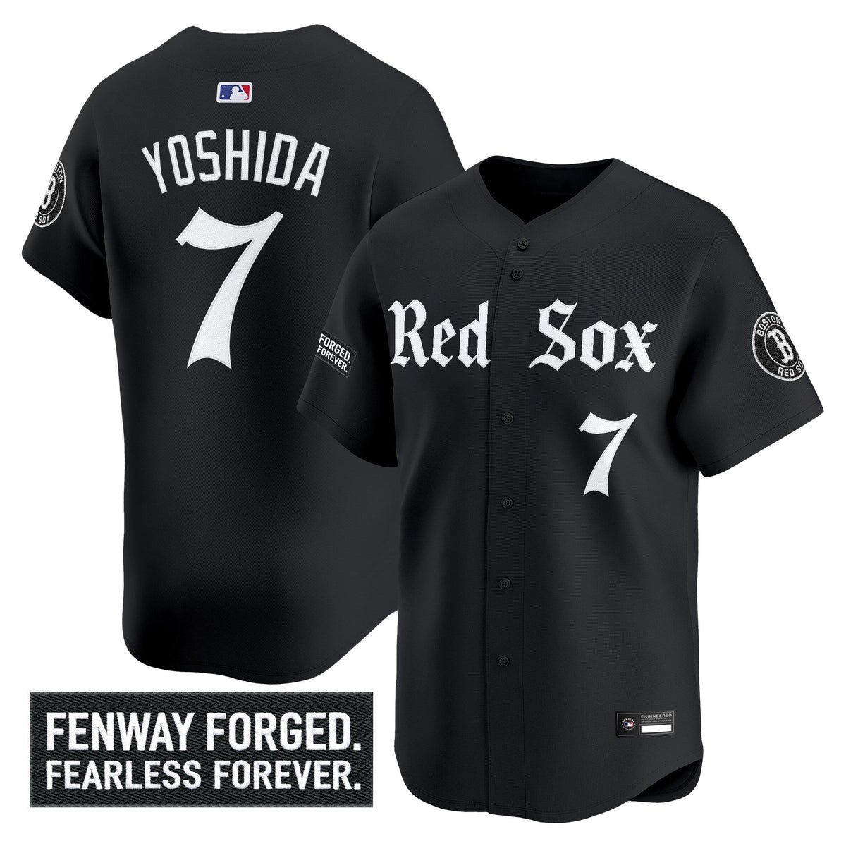 BOS 'Gothic Edition' Vapor Premier Limited Jersey - All Stitched