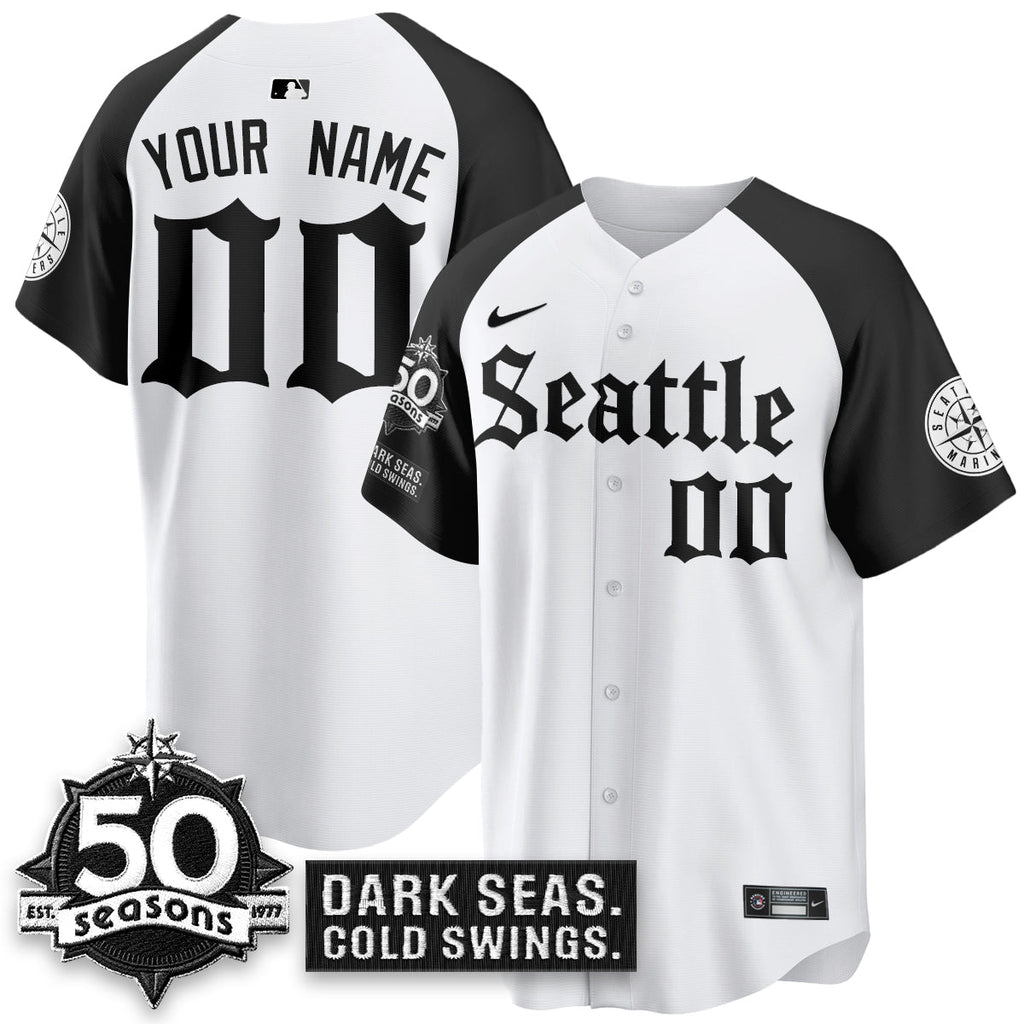 SEA 'Gothic Edition' Vapor Premier Limited Jersey - 50th Anniversary - All Stitched