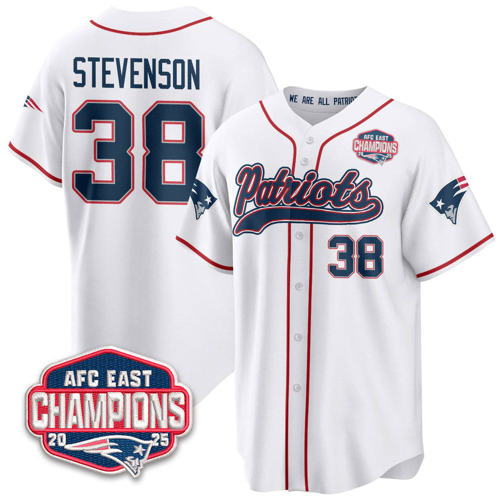 NE AFC East Division Champions Vapor Limited Baseball Men Jersey - All Stitched