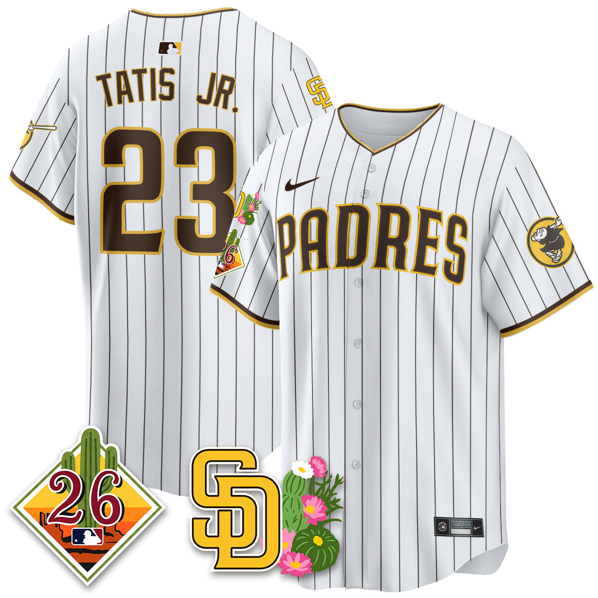 SD 2026 Spring Training Vapor Limited Men Jersey - All Stitched