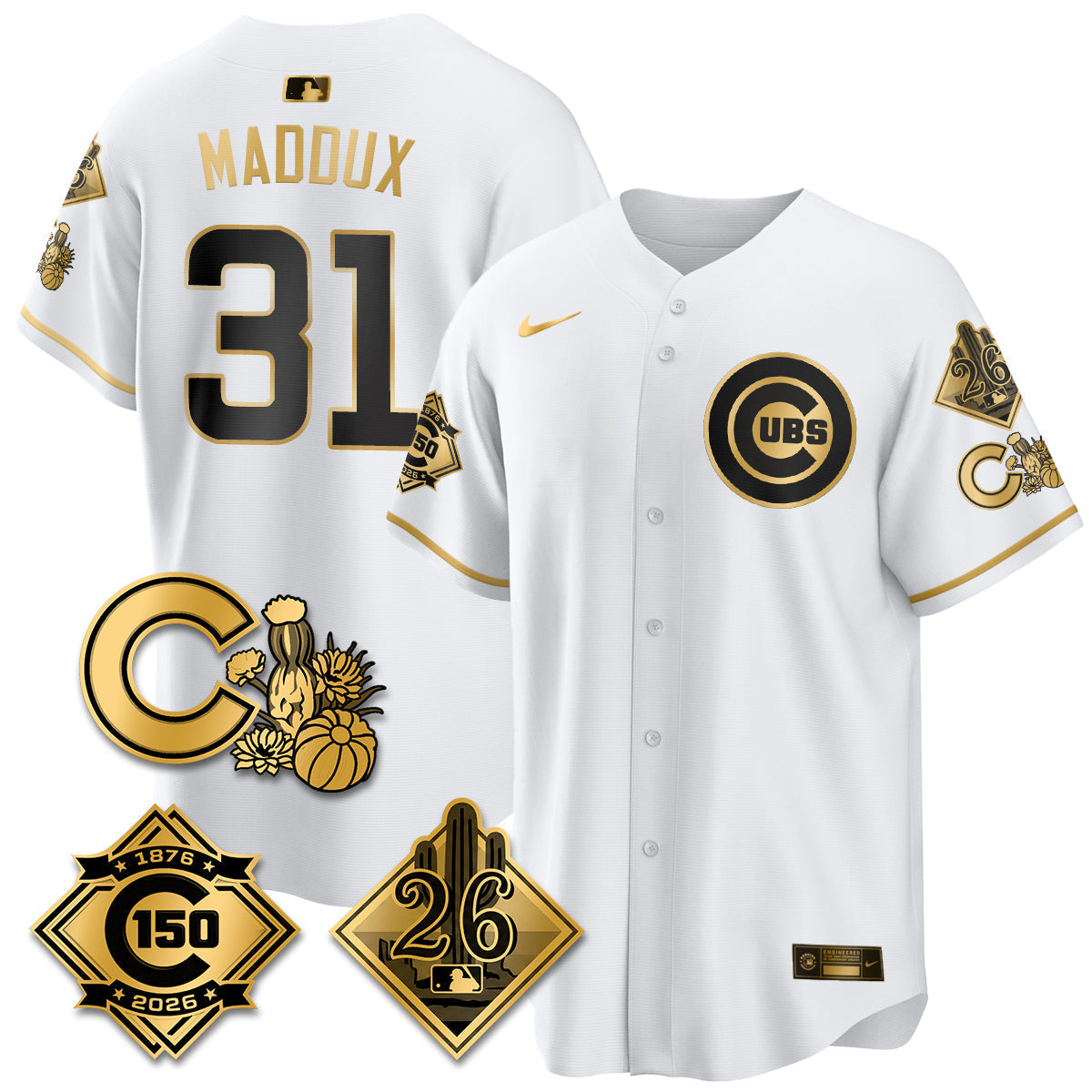 CHC 2026 Spring Training Vapor Limited Men Jersey - 150th Anniversary Patch - All Stitched