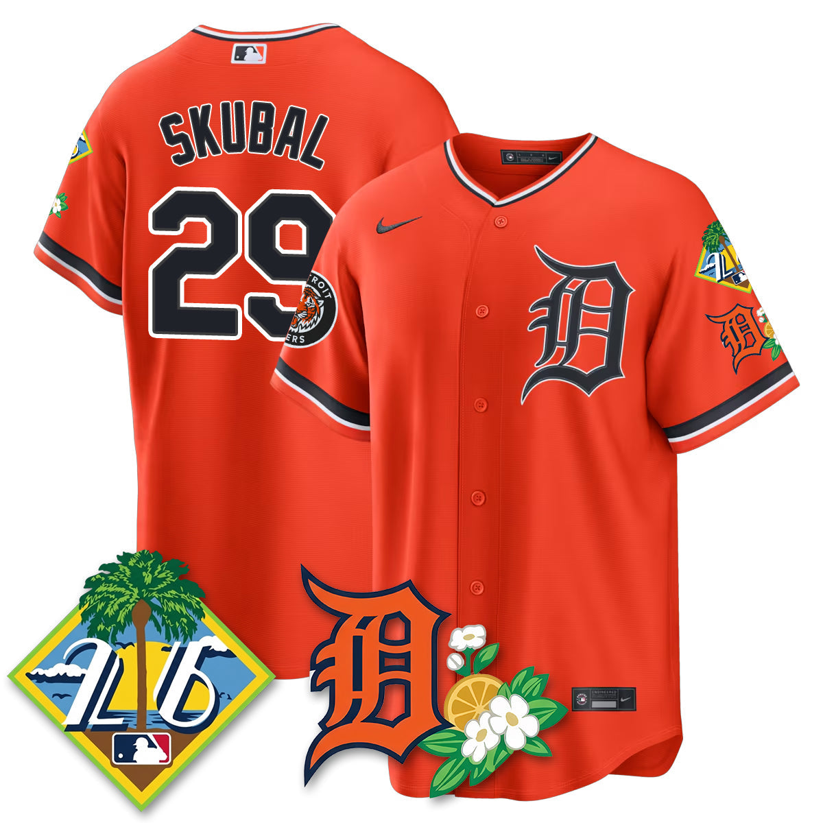 DET 2026 Spring Training Vapor Limited Men Jersey - All Stitched