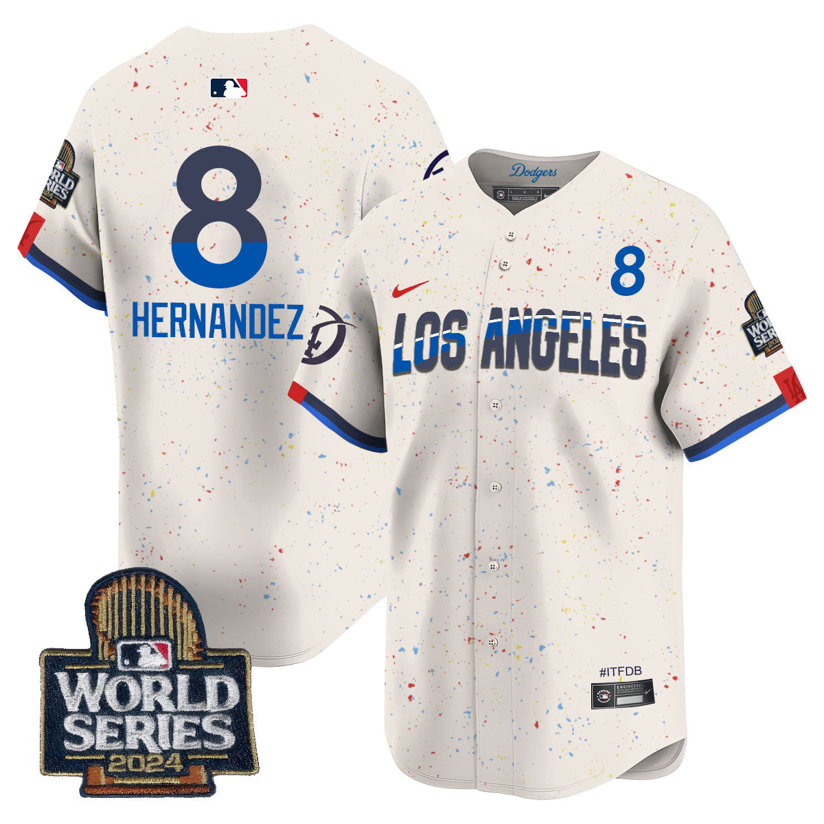 LAD World Series 2024 Jersey - All Stitched