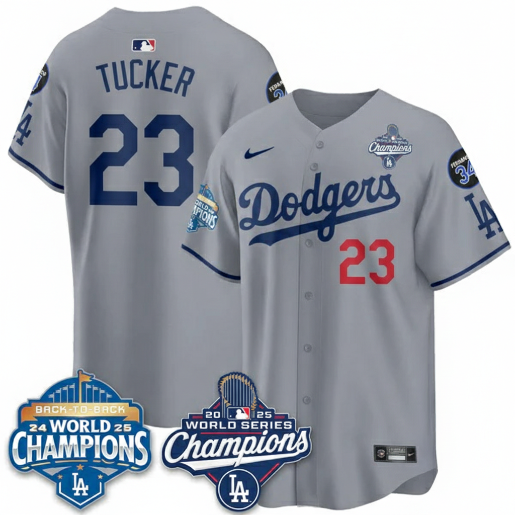 LAD 2025 World Series Champions Men Jersey - All Stitched N2