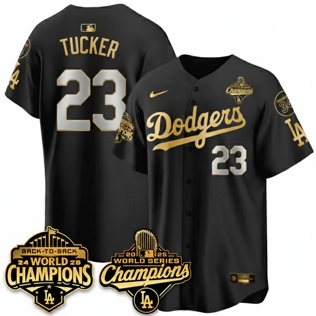 LAD 2025 World Series Champions Men Jersey - All Stitched N2