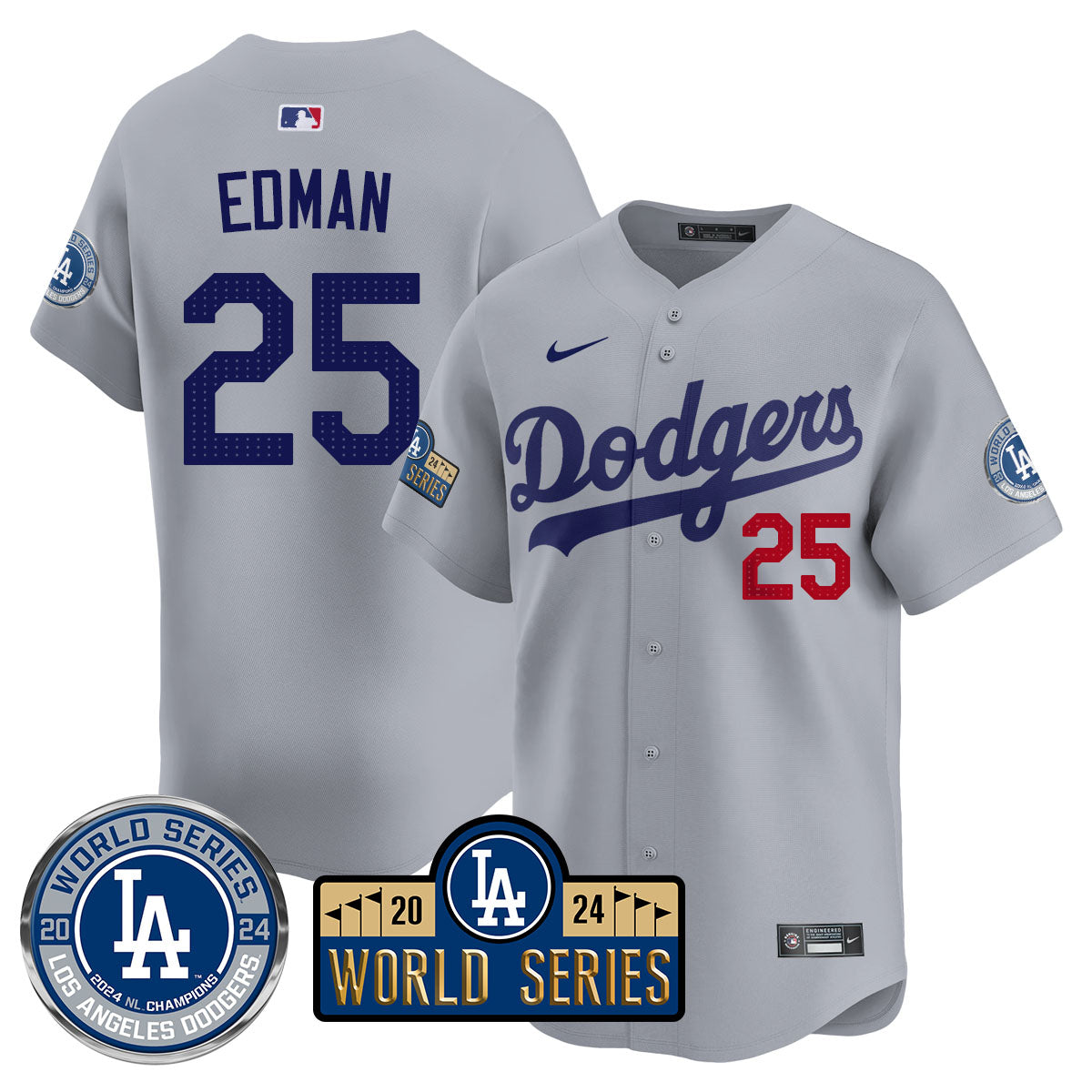LAD World Series 2024 Jersey - All Stitched