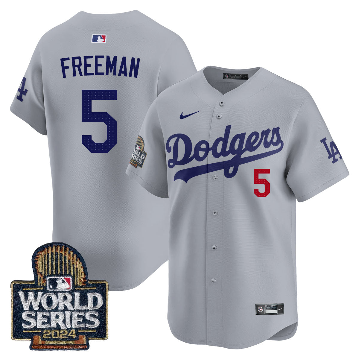 LAD World Series 2024 Jersey - All Stitched