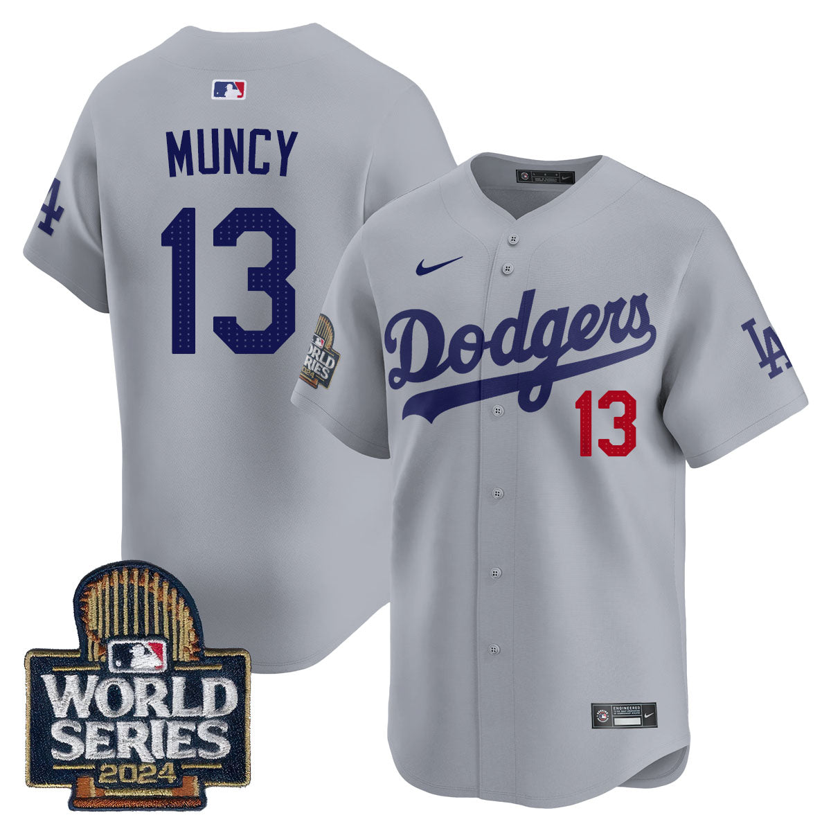 LAD World Series 2024 Jersey - All Stitched
