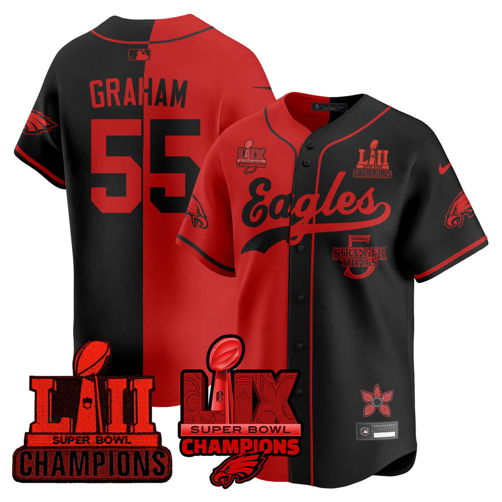 PHI Stranger Things Vapor Limited Baseball Men Jersey - All Stitched