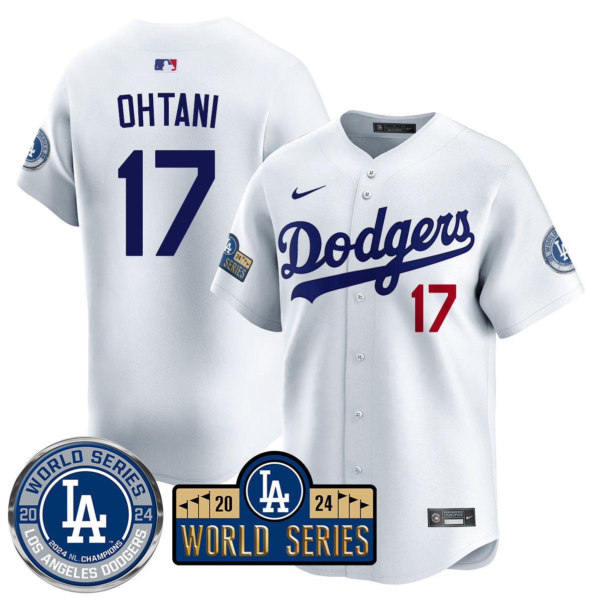 LAD World Series 2024 Jersey - All Stitched