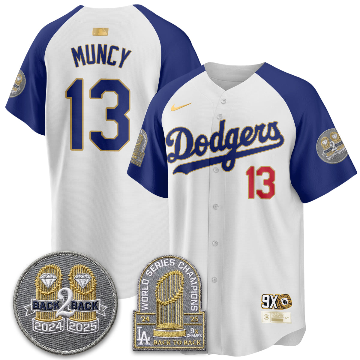 LAD Vapor Limited Men Jersey - Back to Back Champion - All Stitched