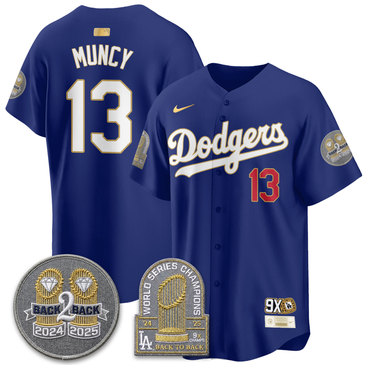 LAD Vapor Limited Men Jersey - Back to Back Champion - All Stitched