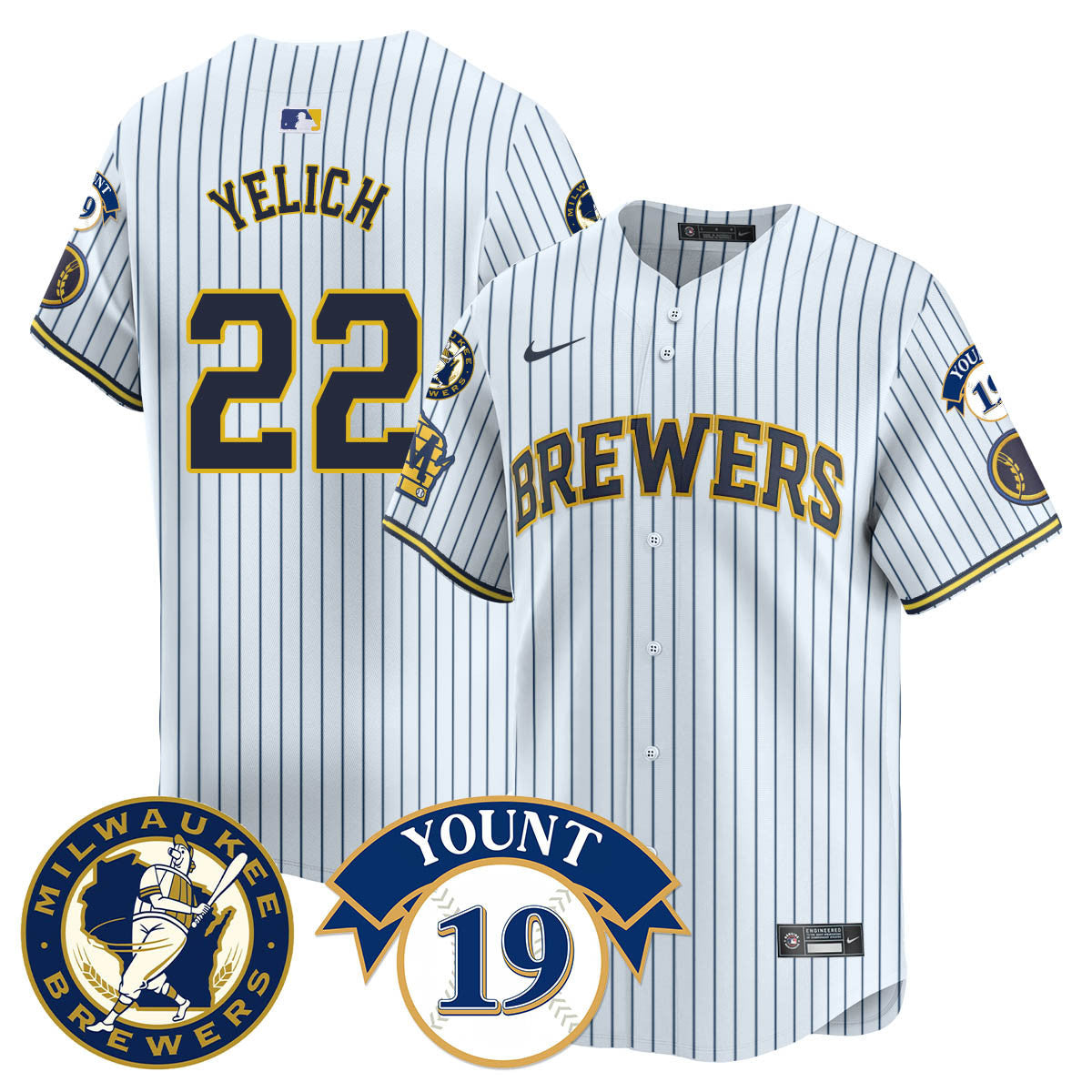 MIL 2025 Limited Jersey - Robin Yount Patch - All Stitched