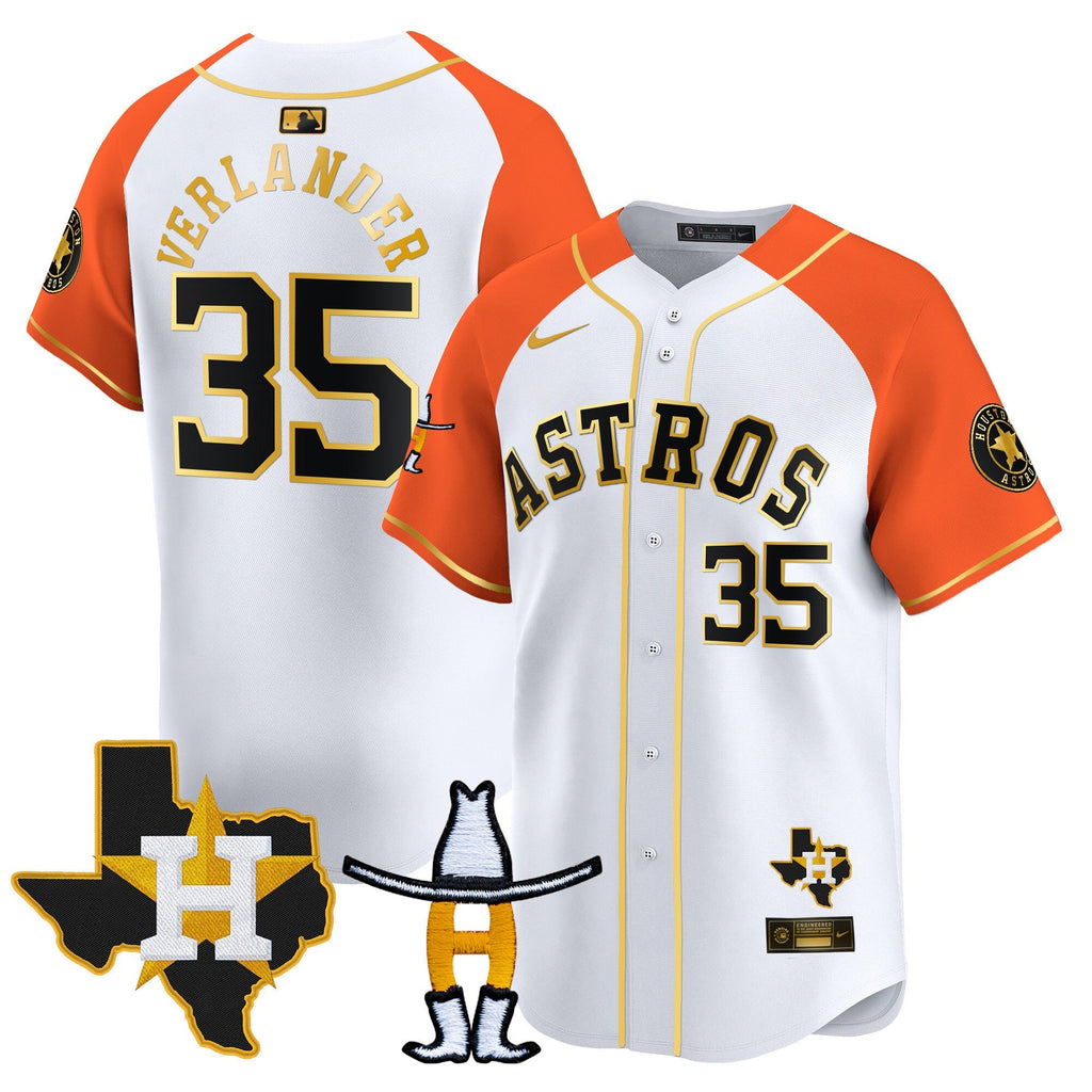 HAS Houston Rodeo Patch Vapor Premier Limited Jersey V2 - All Stitched
