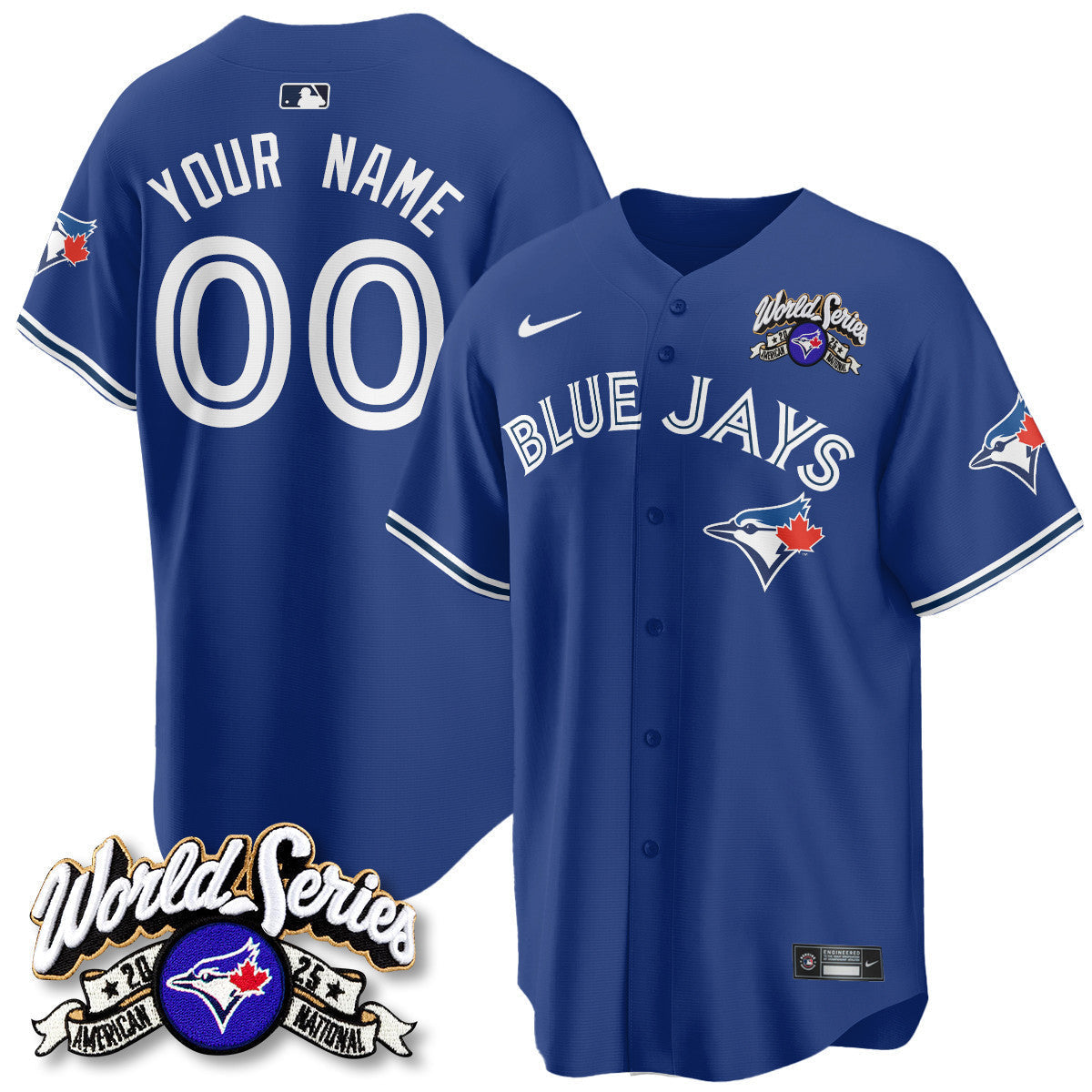 TOR 2025 American League Champions Jersey - All Stitched
